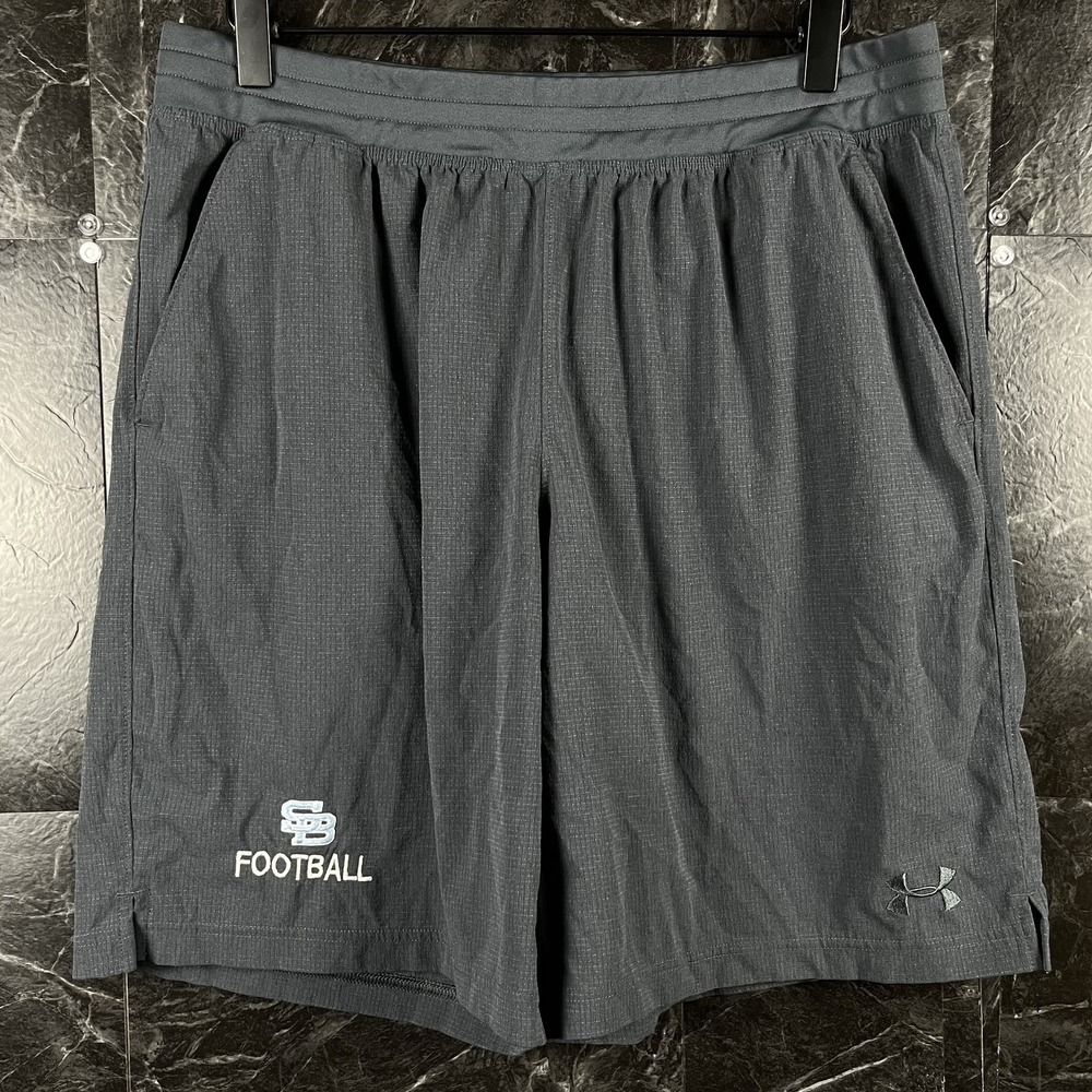 Under Armour Men's Grey Football Shorts Large